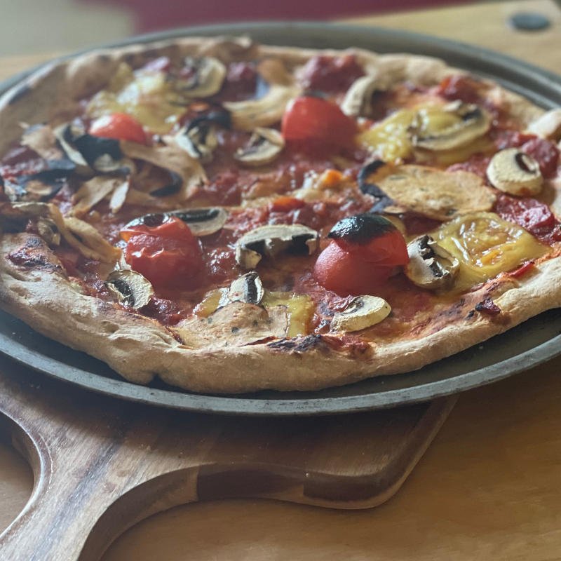 Healthier Pizza Dough Healthier Pizza Dough