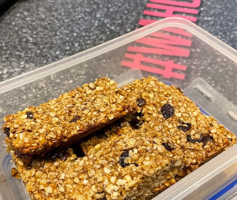 Plant-based flapjacks recipe