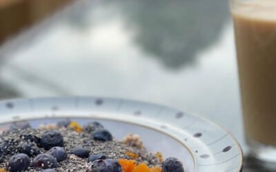 Plant-based coconut parfait recipe