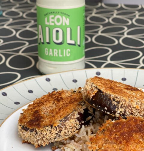 Plant-based Aubergine Schnitzel