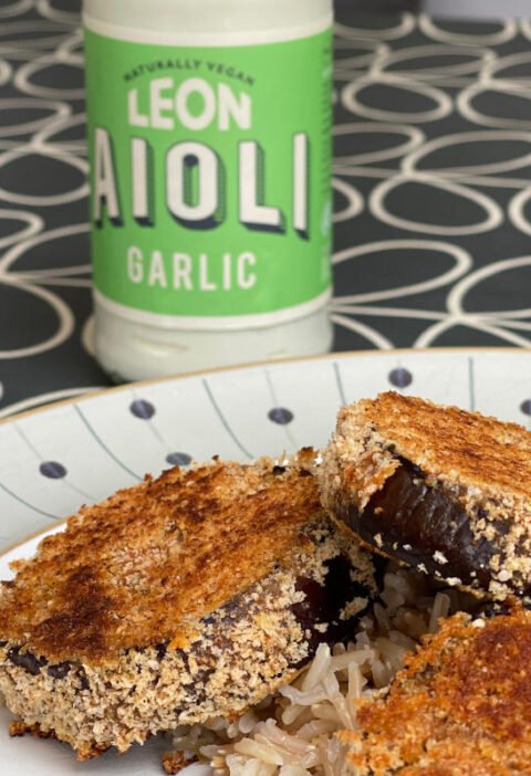 Plant-based Aubergine Schnitzel