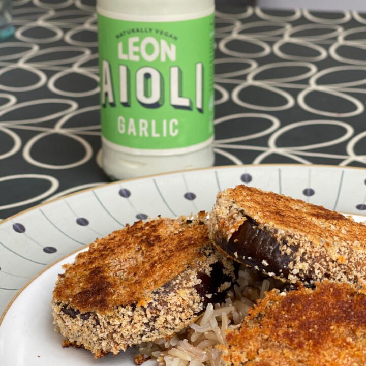 Plant-based Aubergine Schnitzel