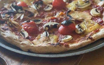 Healthier Pizza Dough