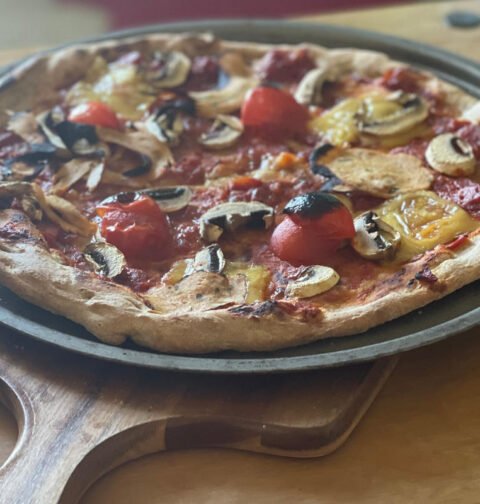 Healthier Pizza Dough Healthier Pizza Dough