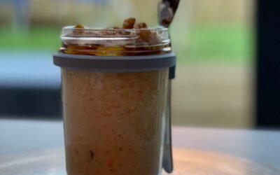 Plant-based Carrot Cake Porridge
