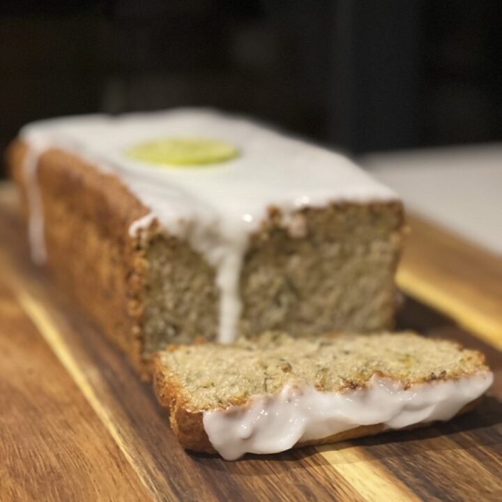 Vegan Courgette, Lime and Pistachio Cake