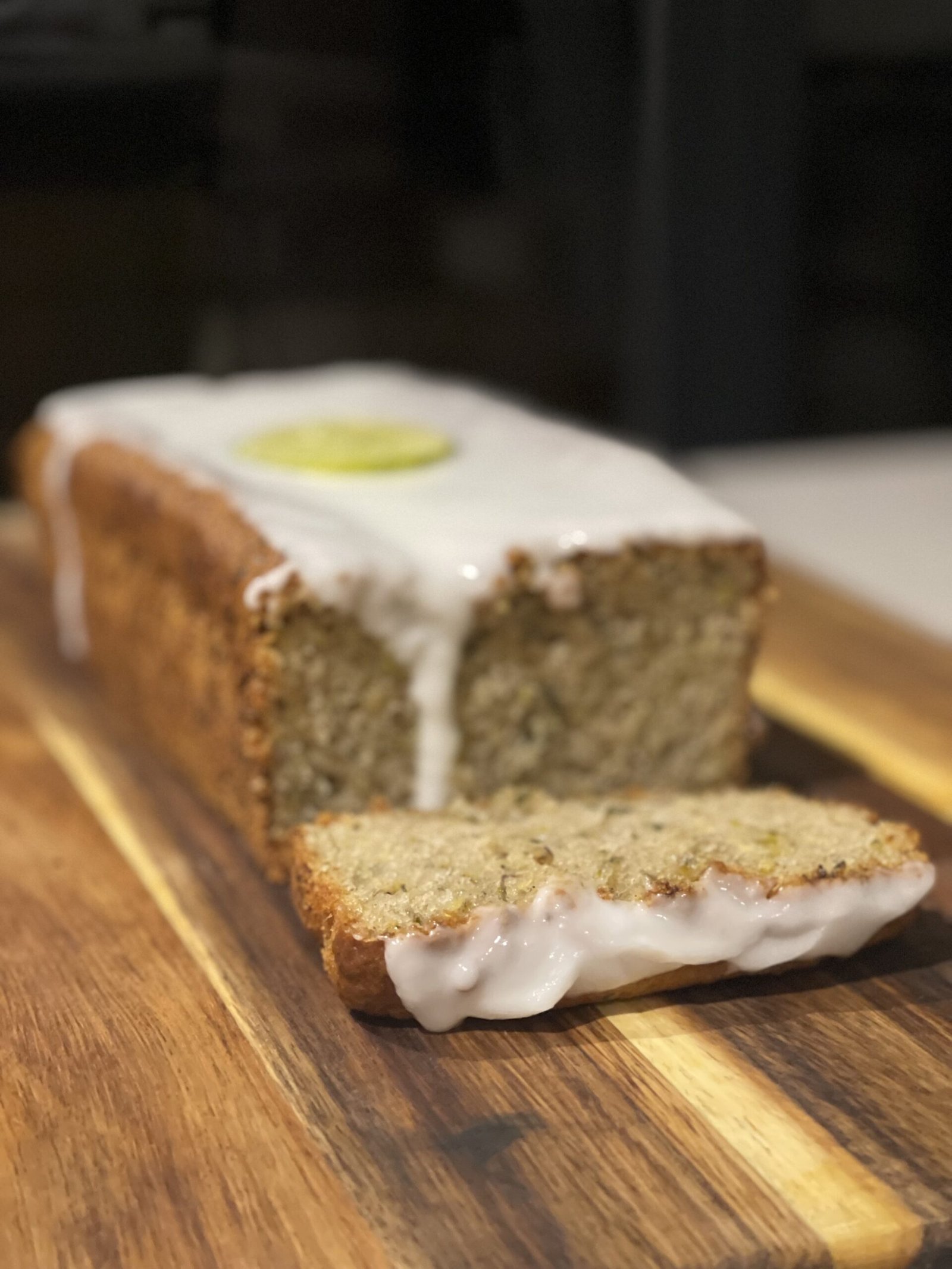 Vegan Courgette, Lime and Pistachio Cake