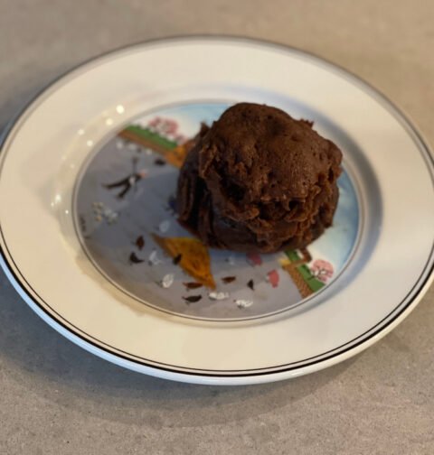 Microwave chocolate, miso and banana mug cakes Chocolate mug cakes