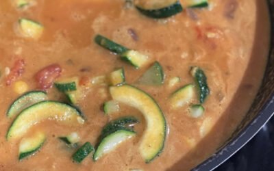Plant-based Courgette Curry