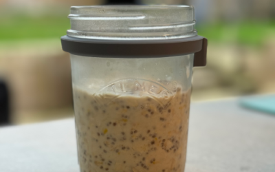 Lemon pie overnight oats recipe