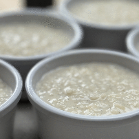 Coconut Milk Vanilla Rice Pudding