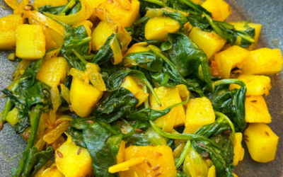 Saag Aloo