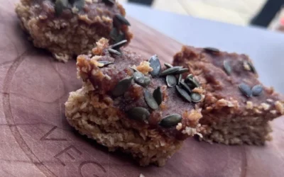 Fudgy Flapjacks Recipe – Gooey Oat Bars with a Nutty Date Topping