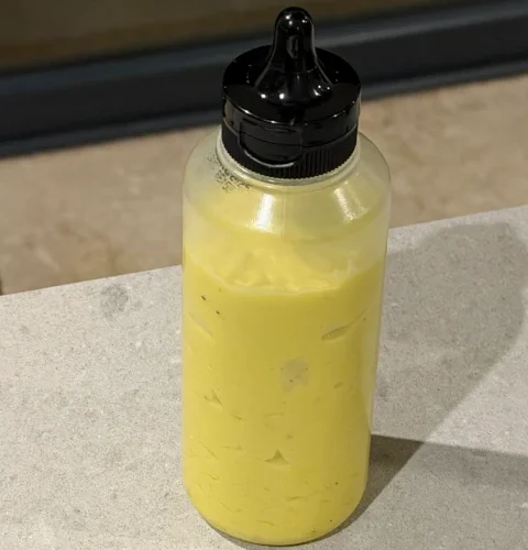 Genius Vegan Mayonnaise with Aquafaba (No Eggs, Dairy-Free) Vegan mayonnaise made without eggs or dairy